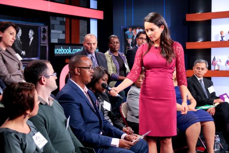 Jamal Aden, originally from Somalia, shares his thoughts during the panel discussion, October 19, 2016 photo