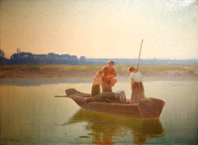 L'angélus Jean Laronze