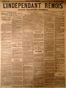 L'indépendant rémois 24 juin 1886