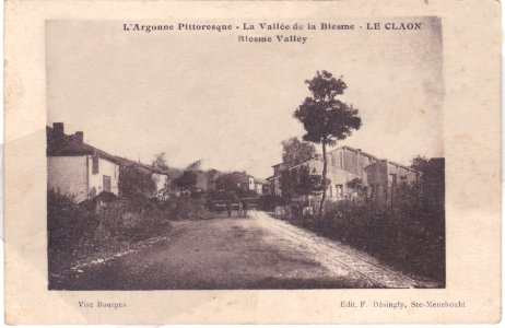 L'Argonne Pittoresque - Le Vallee de la Biesme - Le Claon - Biesme Valley - Vise Bourges - Edit. F. Desingly, Ste-Menehould