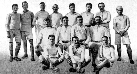 L'Olympique de Marseille en novembre 1913
