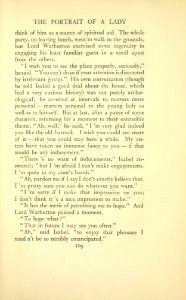 James - The Portrait of a Lady, vol. I, p. 109
