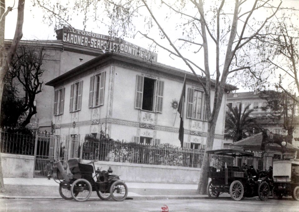 L'Automobile Club de Nice en 1903