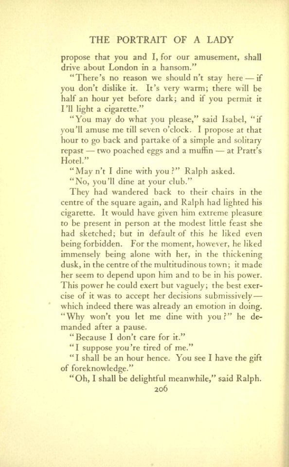 James - The Portrait of a Lady, vol. I, p. 206
