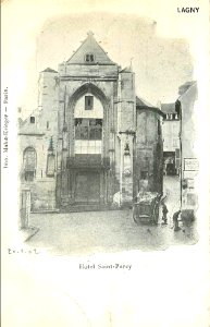 L1762 - Lagny-sur-Marne - Église Saint-Furcy