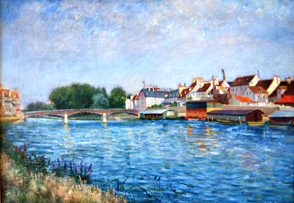 L337 - Léo Gausson - La Marne et les bateaux lavoirs à Lagny