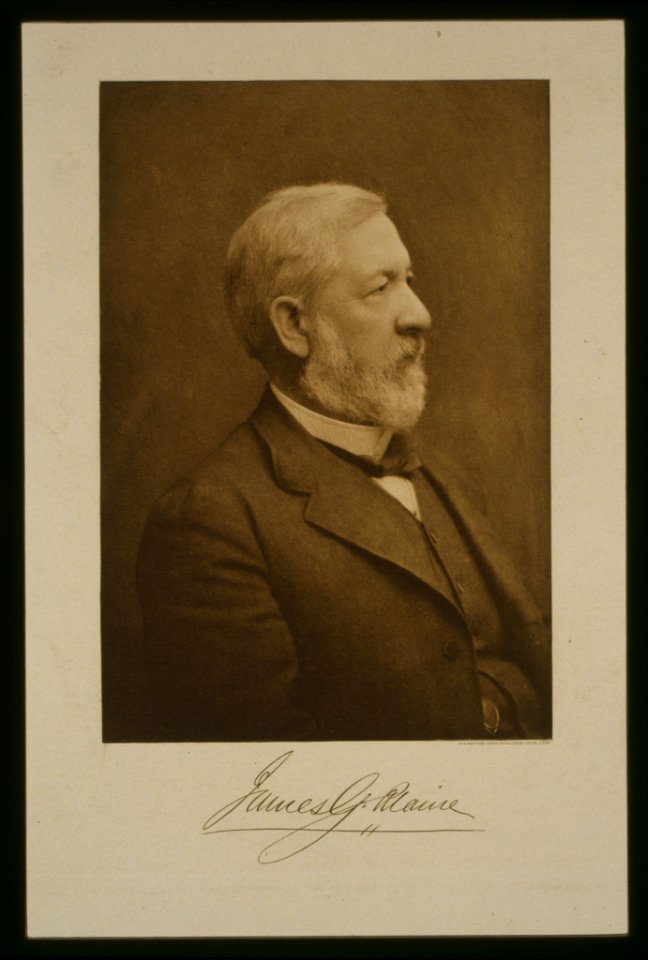James G. Blaine - Photo-gravure, Co. N.Y. LCCN2001697080