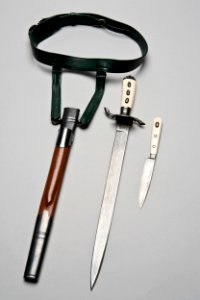 Jaktkniv Tyskland. Gustaf V - Livrustkammaren - 86076