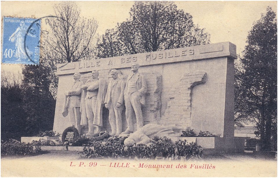L. P. 99 — Lille – Monument des Fusillés