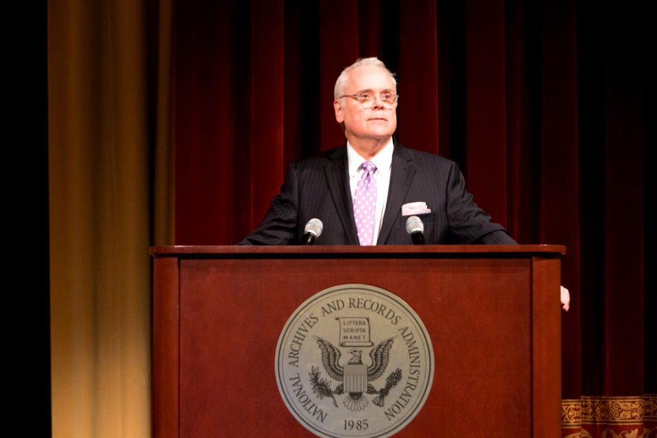 James Gardner at U.S. National Archives