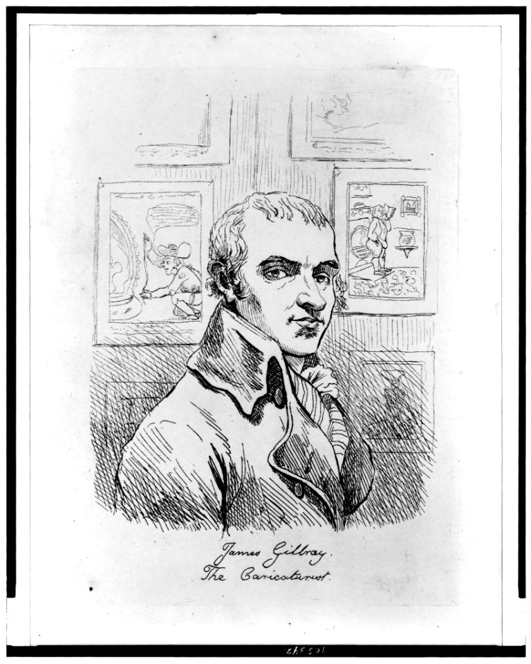 James Gillray, the caricaturist LCCN92510585