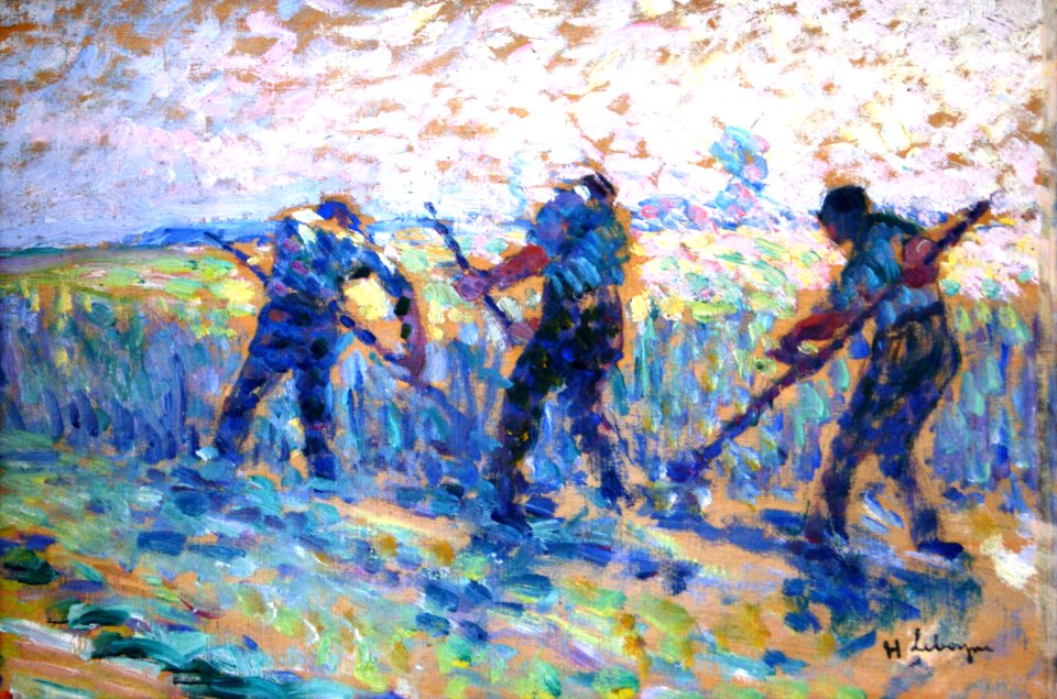 L335 - Henri Lebasque - Les moissonneurs