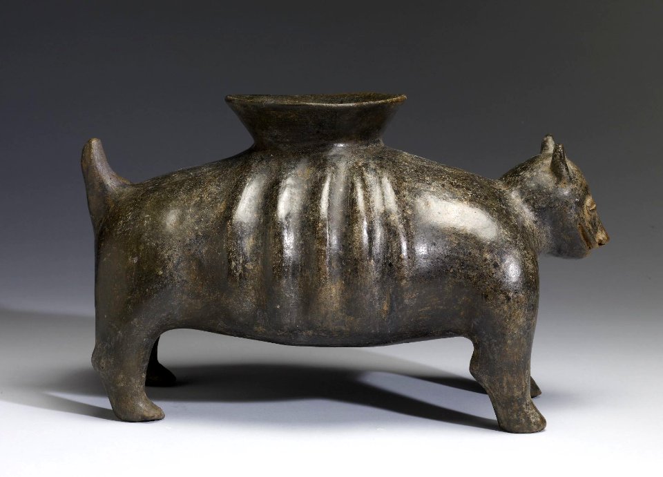 Jalisco - Dog Effigy Vessel - Walters 20092023 - Right Side