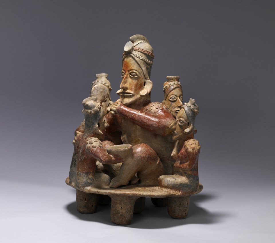 Jalisco - Feasting Scene - Walters 482768 - Three Quarter