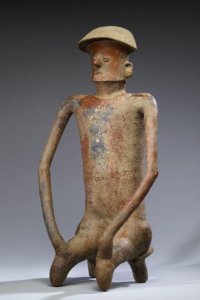 Jalisco - Seated Man - Walters 20092032 - Three Quarter Left