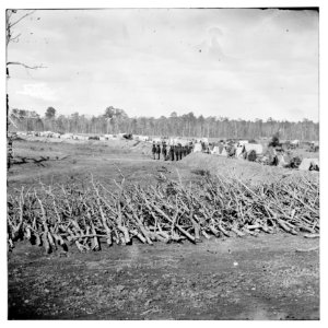 James River, Virginia. Fortifications to the right, Fort Brady LOC cwpb.01500