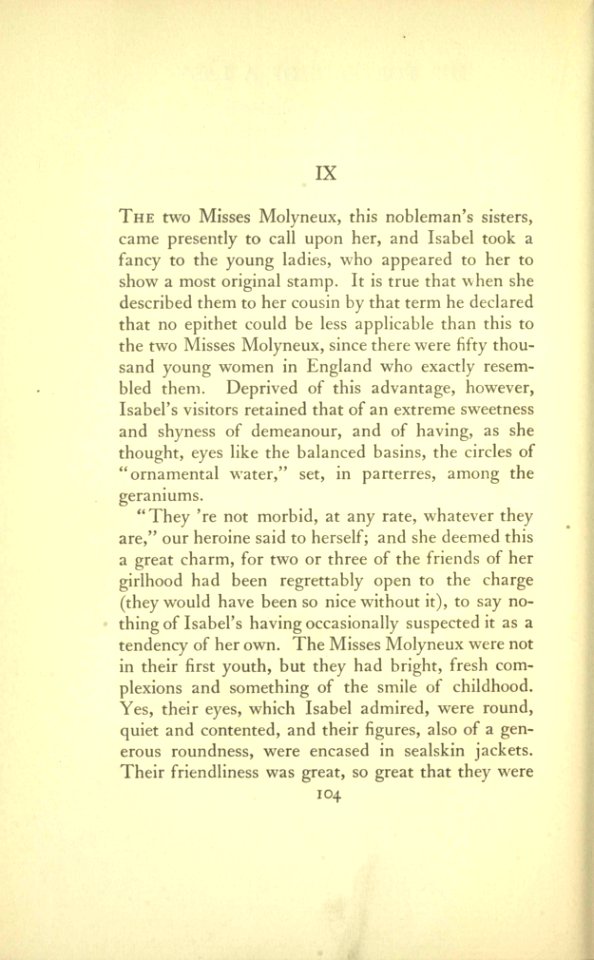 James - The Portrait of a Lady, vol. I, p. 104