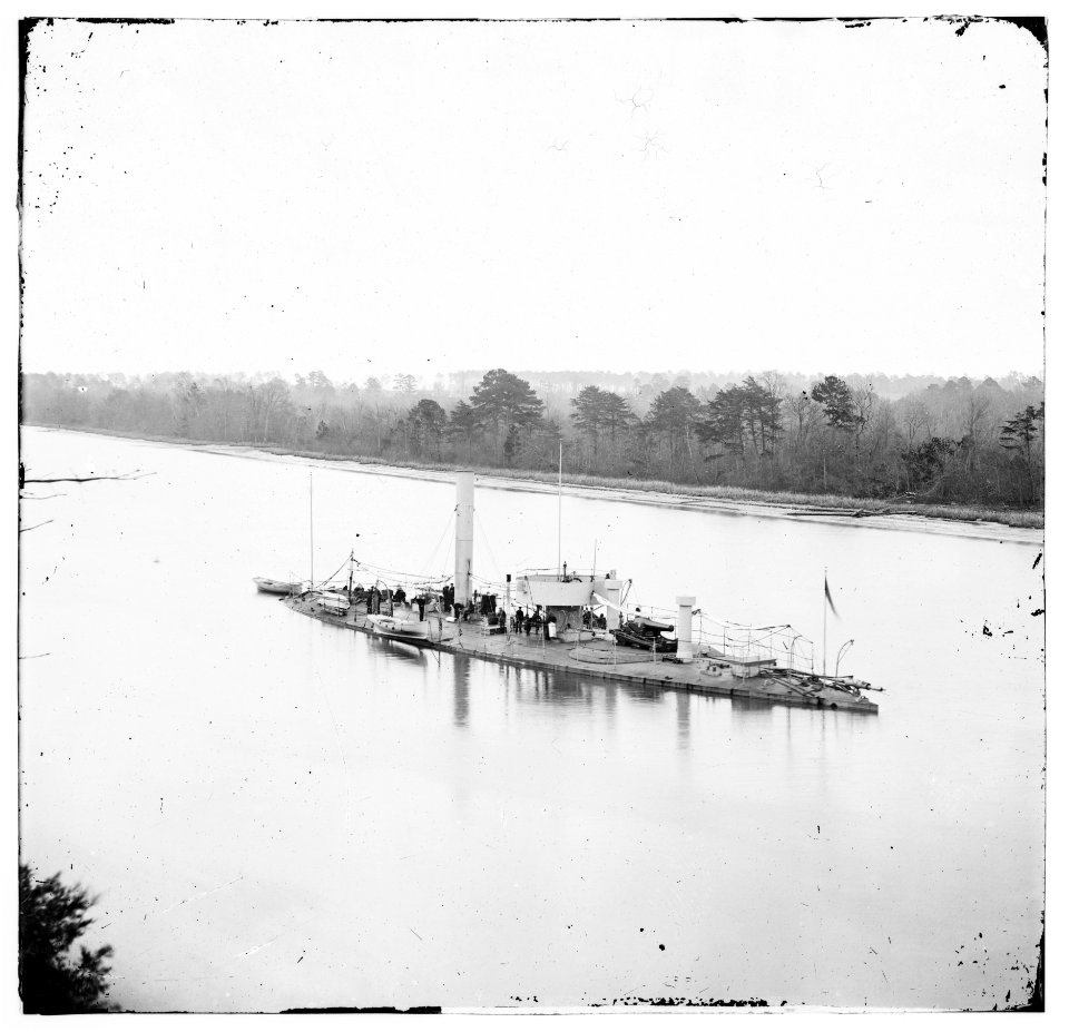 James River, Va. U.S.S. Casco, light-draft monitor LOC cwpb.02191