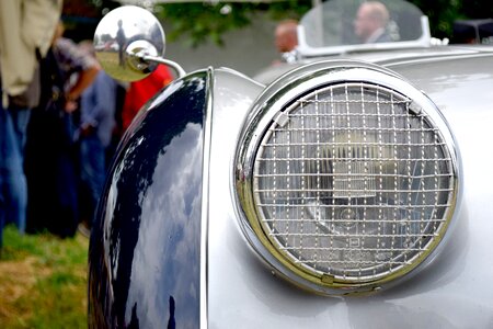 Old automotive chrome