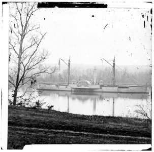 James River, Virginia. Gunboat MENDOTA LOC cwpb.01908