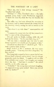 James - The Portrait of a Lady, vol. I, p. 17