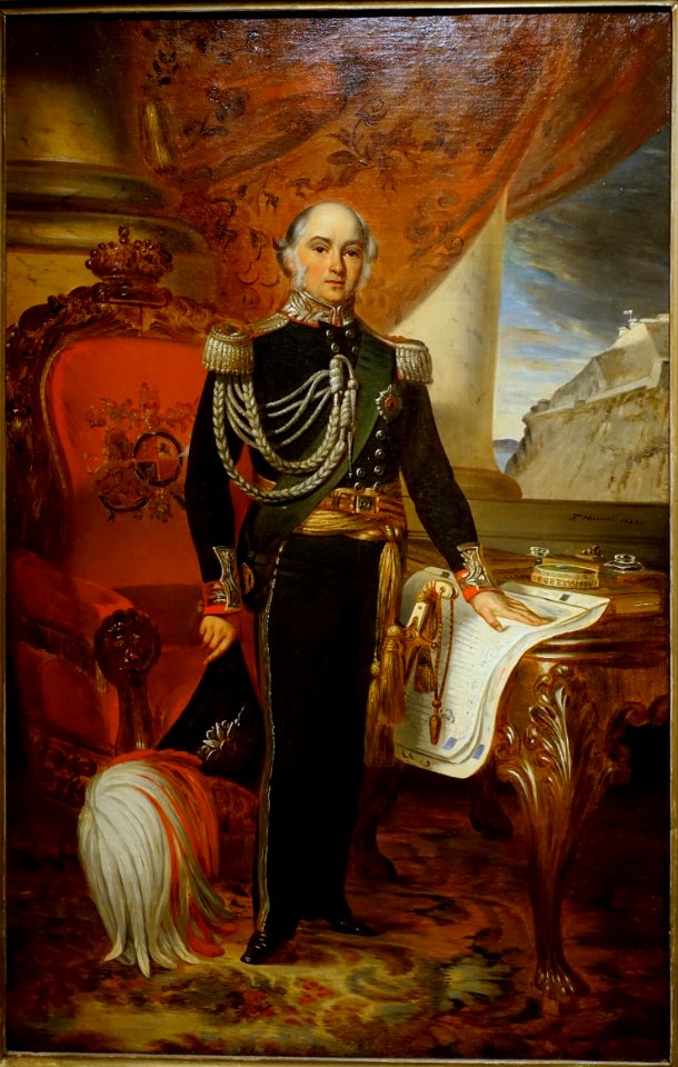 James Bruce, 8th Earl of Elgin and 12th Earl of Kincardine, by Theophile Hamel, 1854, oil on canvas - Château Ramezay - Montreal, Canada - DSC07510