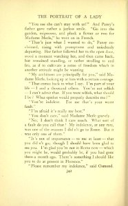 James - The Portrait of a Lady, vol. I, p. 342 photo