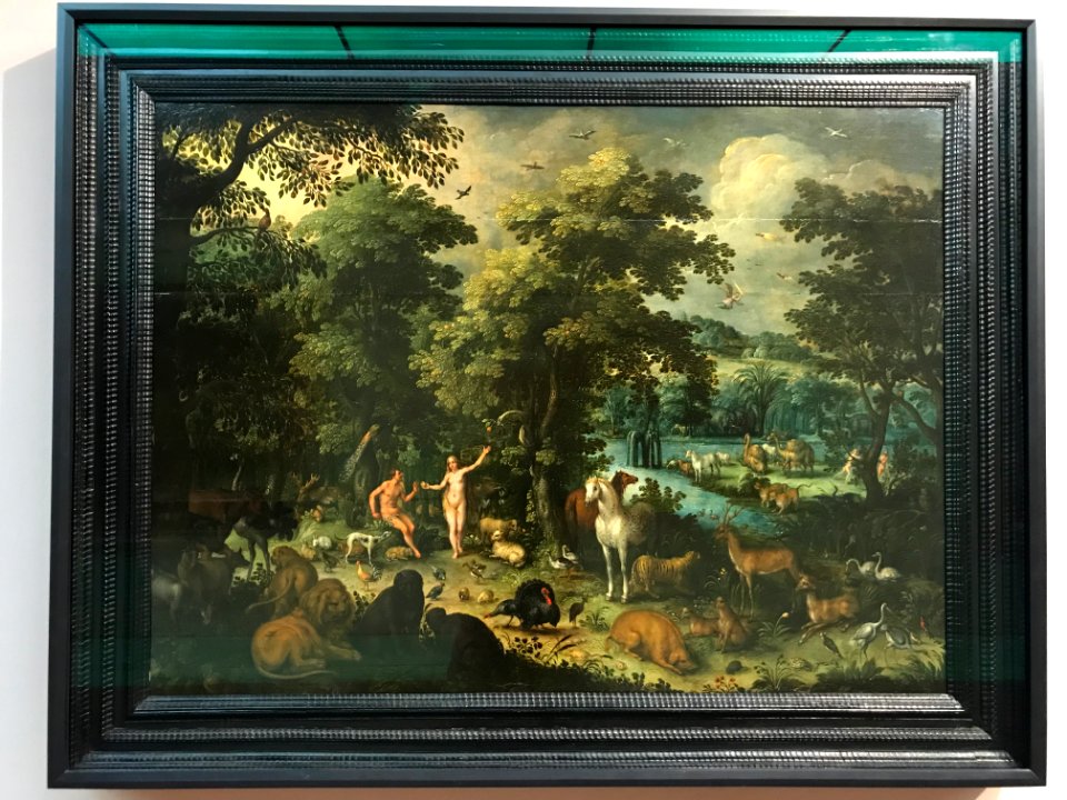 Jan Brueghel, el Joven - El Paraíso Terrenal (2)