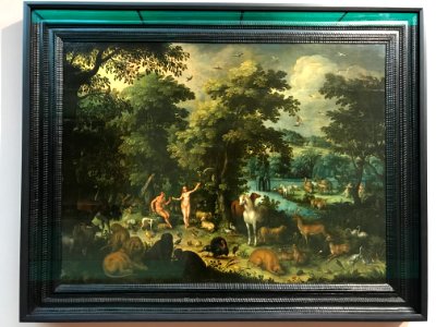 Jan Brueghel, el Joven - El Paraíso Terrenal (2)