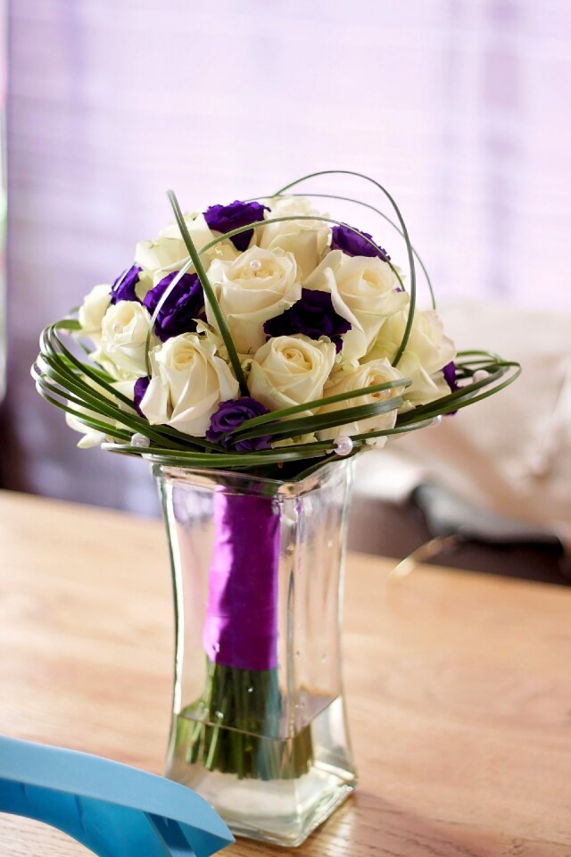 White purple piece
