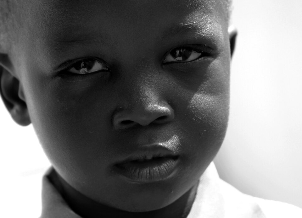 Facial expression child adult