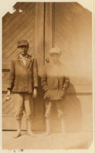 James Boulware, doffer in Manchester Mill, Rock Hill, said 13 years, working off and on 3 years. Charlie Rhoades, 12 years old, one year working, 75 cents a day. Couldn't write his name. LOC nclc.02534