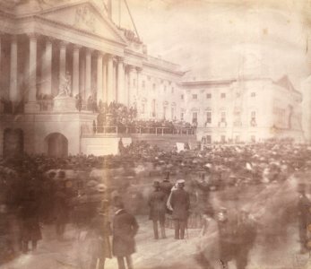 James Buchanan inauguration 1857