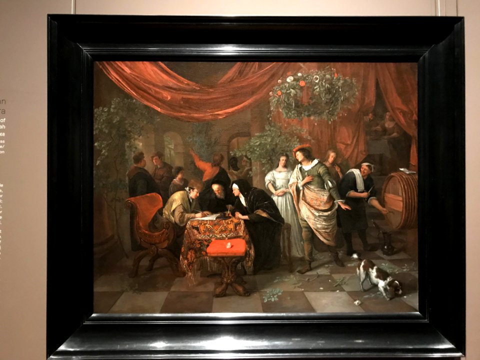 Jan Steen - Het huwelijk van Tobias en Sara