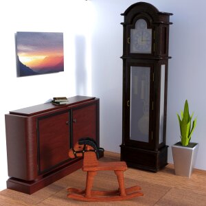 Plant image cabinet
