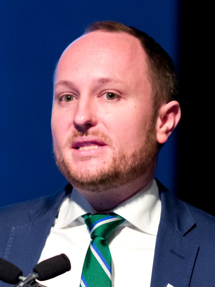 James O’Leary at Rare Disease Day at NIH 2018 (cropped)