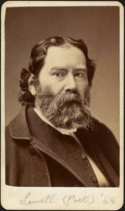 James Russell Lowell by Sarony, 1868