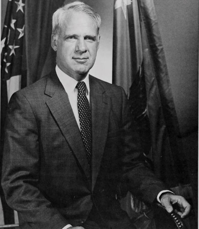 James Schlesinger official DoD photo BW