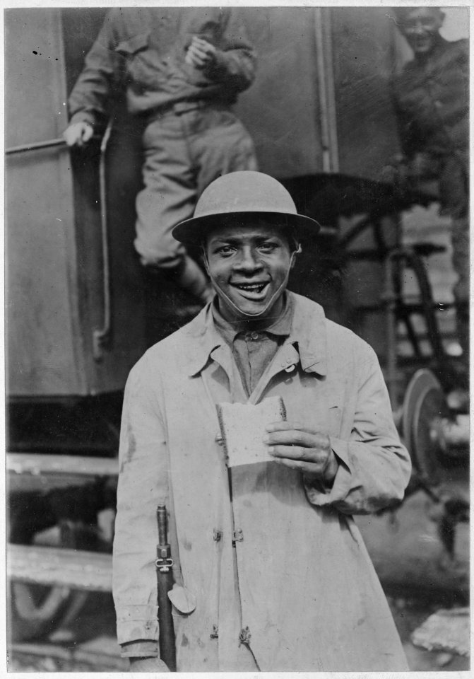 James Johnson, Vicksburg, MIssissippi, can tell you what a Red Cross canteen meant to him. - NARA - 533566