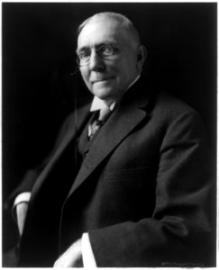 James Whitcomb Riley, 1849-1916, half-length portrait, facing left LCCN2005689359