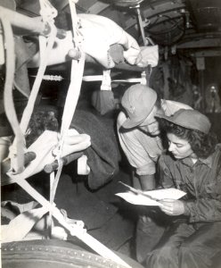 Jane Kendeigh USN Flight Nurse 1945 b
