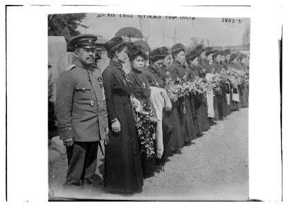 Jap(anese) Red Cross returned from Russia LCCN2014701910
