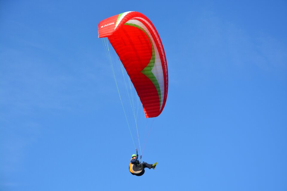 Blue sky air leisure sports