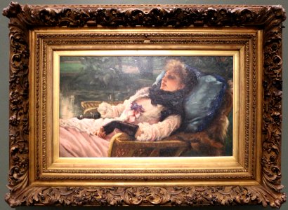 James tissot, la sognatrice (sera d'estate), 1876 ca