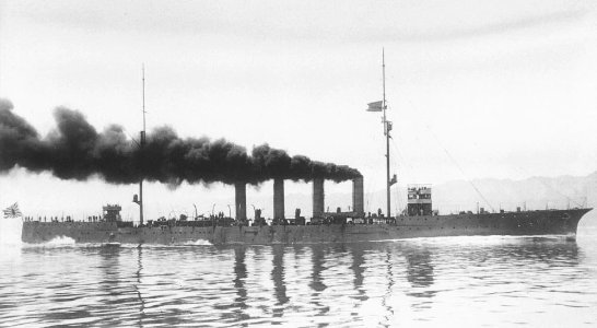Japanese cruiser Hirado 1912