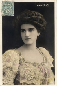 Jane Dirys, by Reutlinger