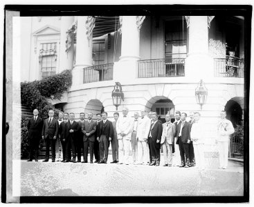 Japanese Parliament members with Hughs & Hardwig LOC npcc.04472