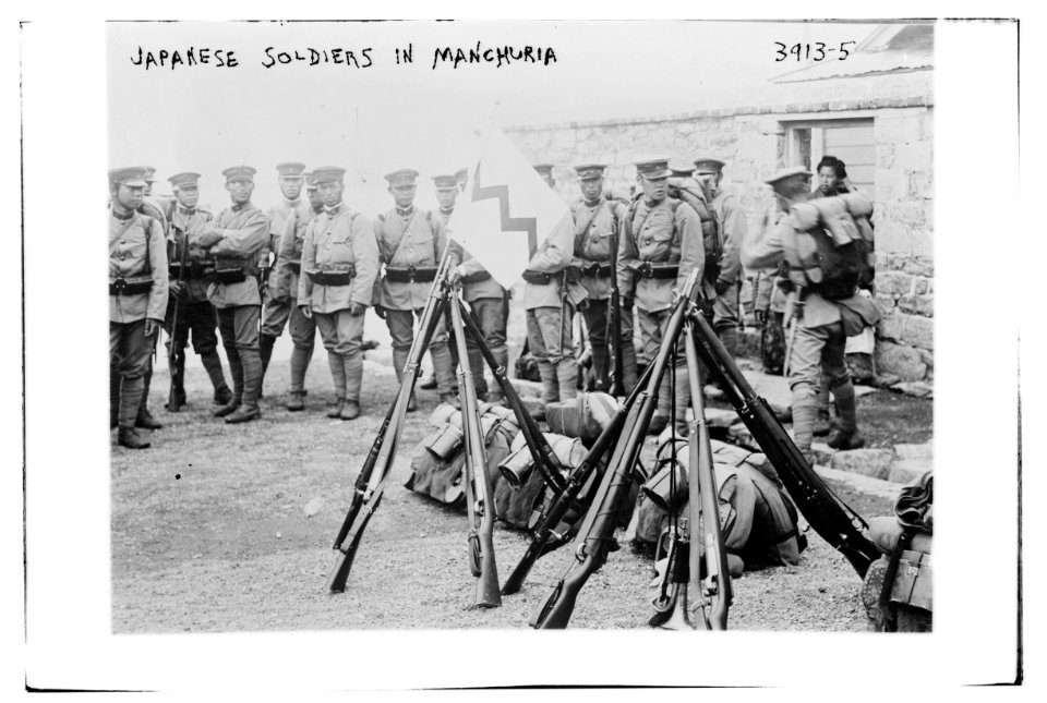 Japanese soldiers in Manchuria LCCN2014702168