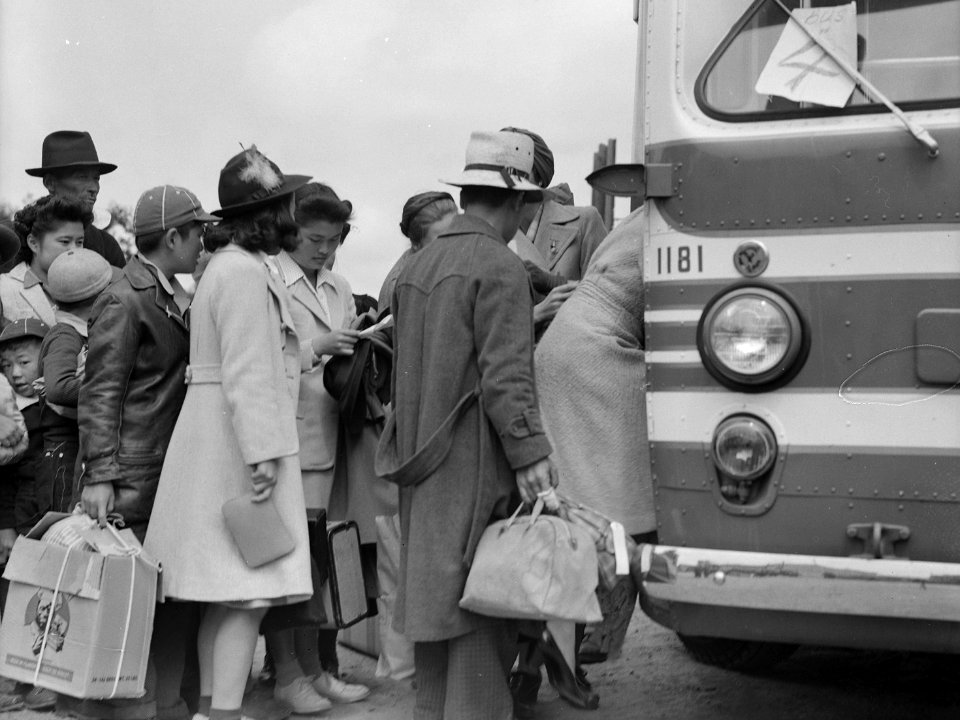 Japanese war relocation photo