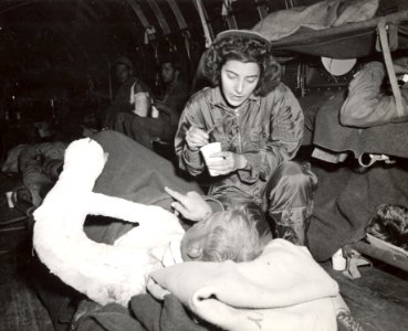 Jane Kendeigh USN Flight Nurse 1945 a
